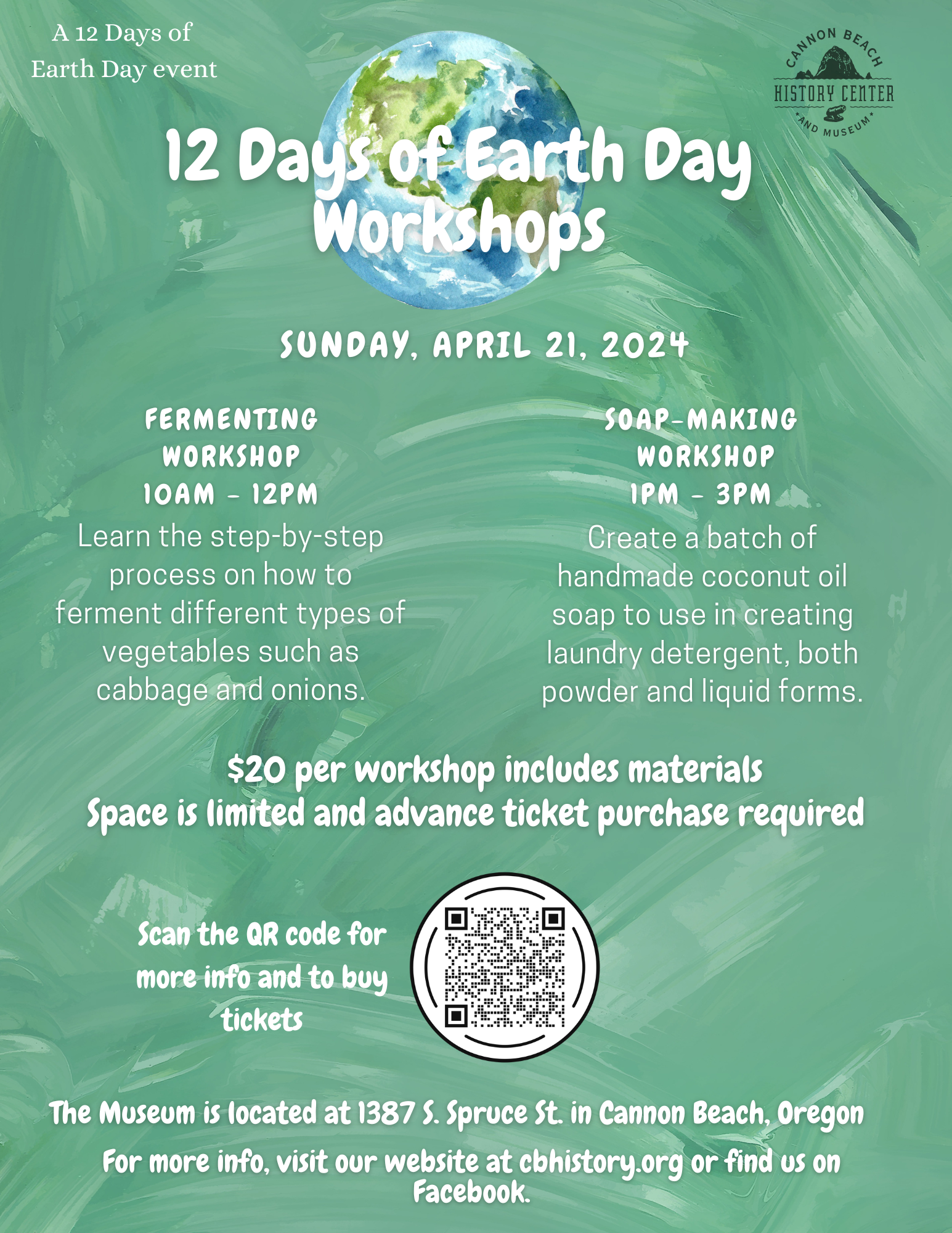 12 Days of Earth Day Workshops