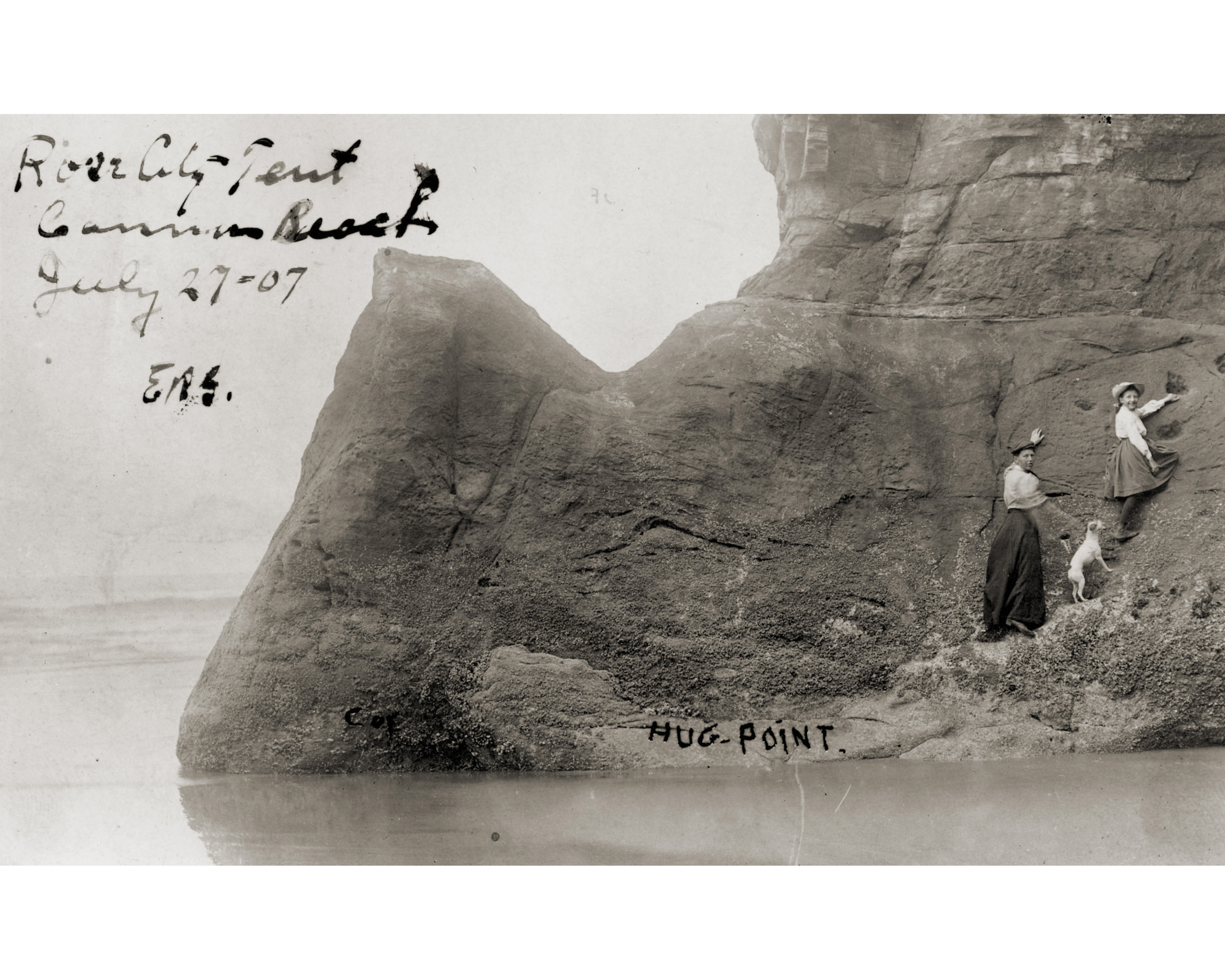 Hug Point, circa 1907. 