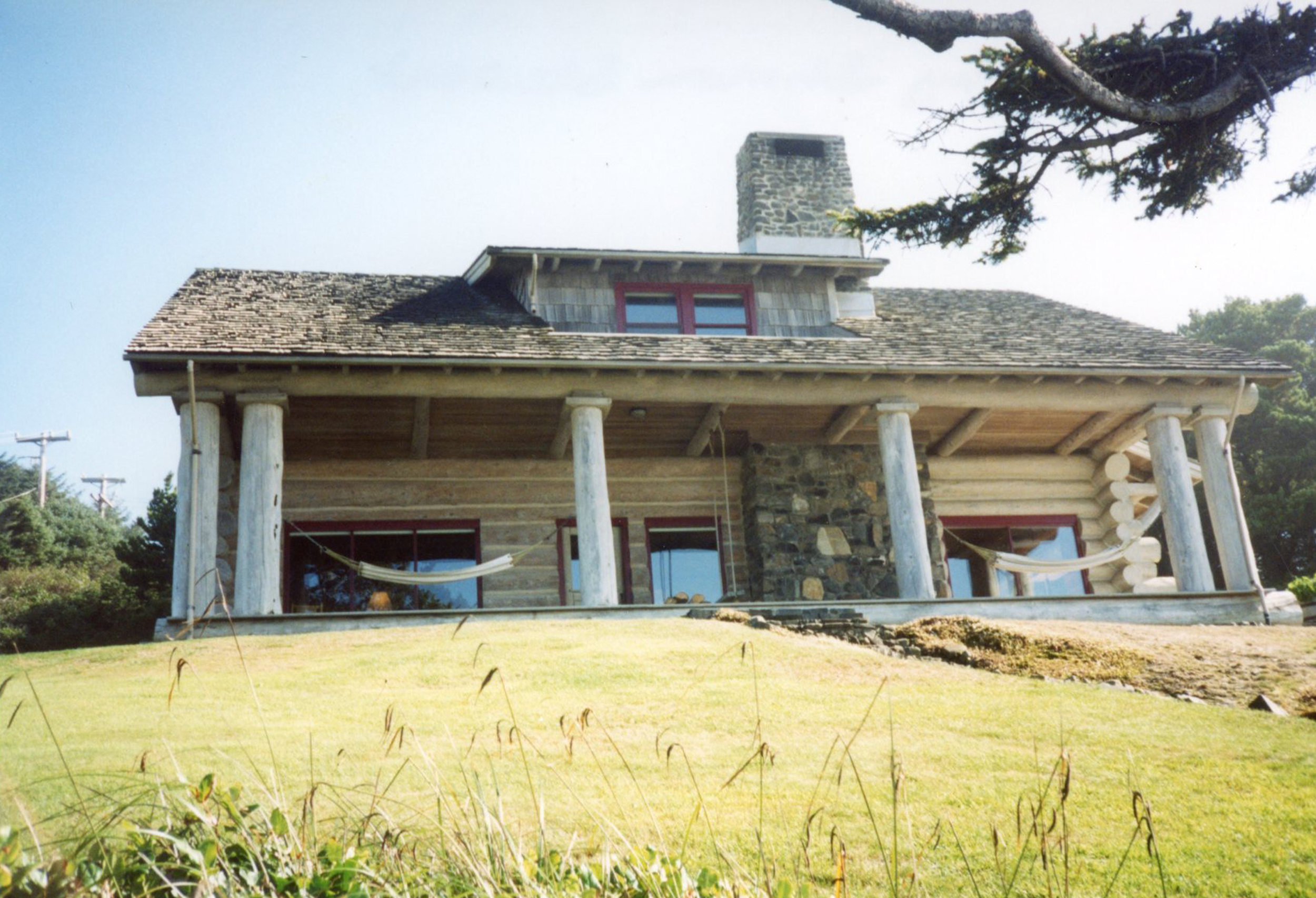 West-Bouvy home, image taken in August of 2014 for the Cannon Beach History Center & Museum's annual fundraiser the Cottage & Garden Tour. 